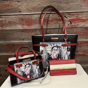 NICOLE LEE - LIFE IN NEW YORK - THREE PIECE SET.  EXCELLENT CONDITION.